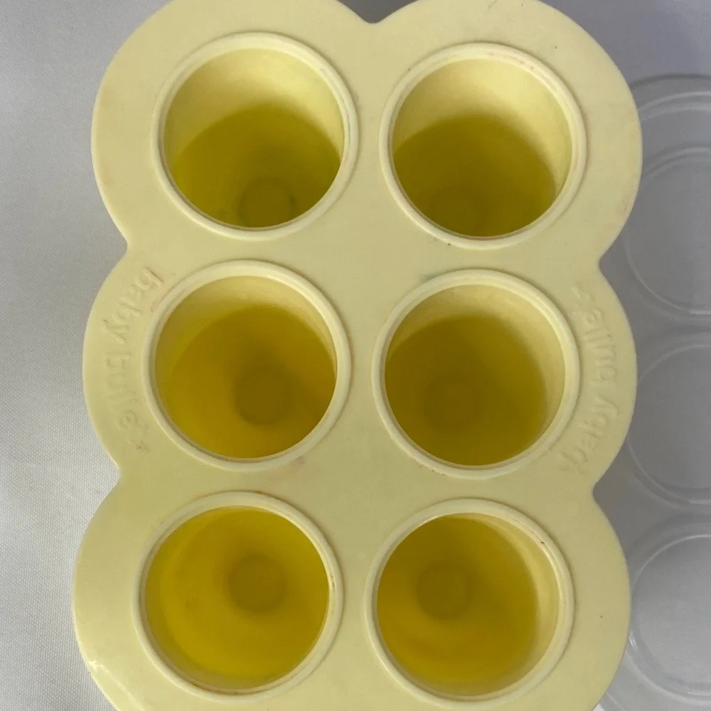 Baby Bullet Silicone Food Storage Tray With Lid Homemade Baby Food